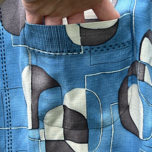 Tommy Bahama Mens Button Up Silk Short Sleeve Shirt - Picture 7 of 9